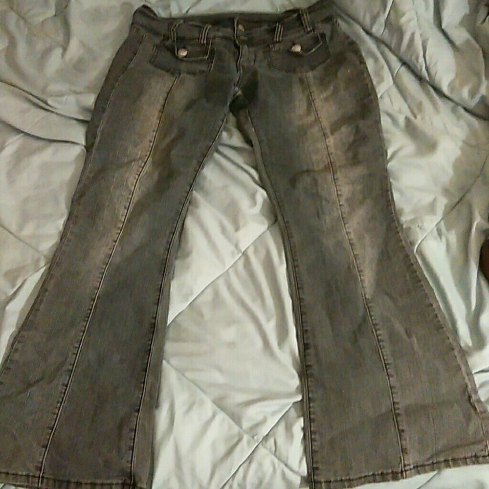 Younique jeans dark grey wash